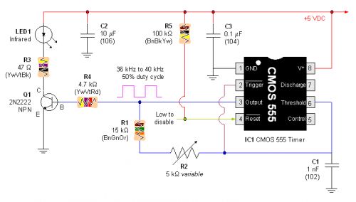 ultrasonic sensor schematic